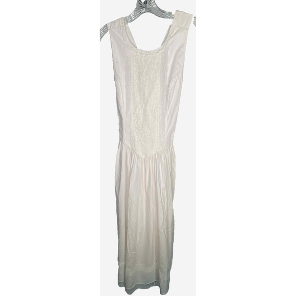 Vintage 1960s Gunne Sax lace Dress Size 9 Wedding Cottagecore fitted fairy - Picture 3 of 13